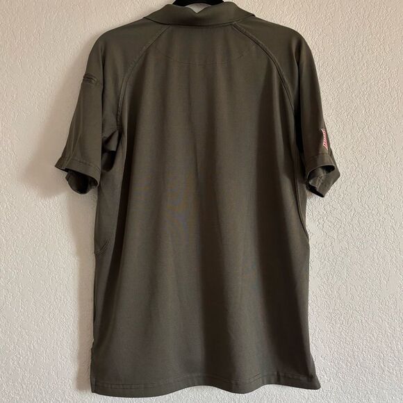 5.11 Embroidered Air Force One POTUS Tactical Polo with patch, Green - Picture 4 of 13